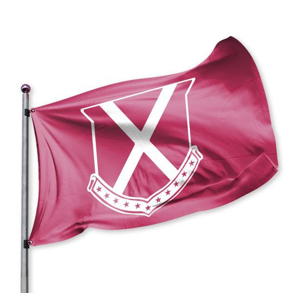 Old Row Crest Tailgate Flag (Crimson)-Flags-Old Row U-Crimson-Old Row