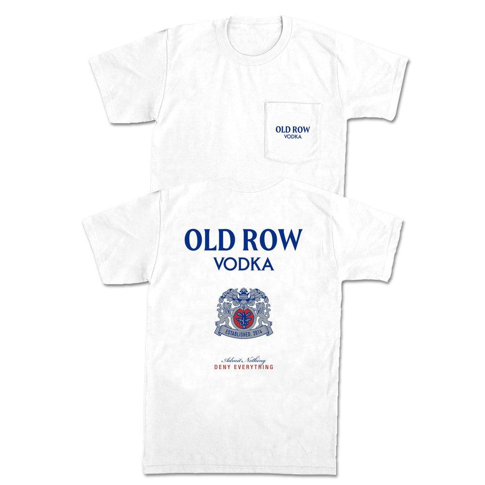 The Cheap Vodka Pocket Tee-T-Shirts-oldrowwholesale-Old Row