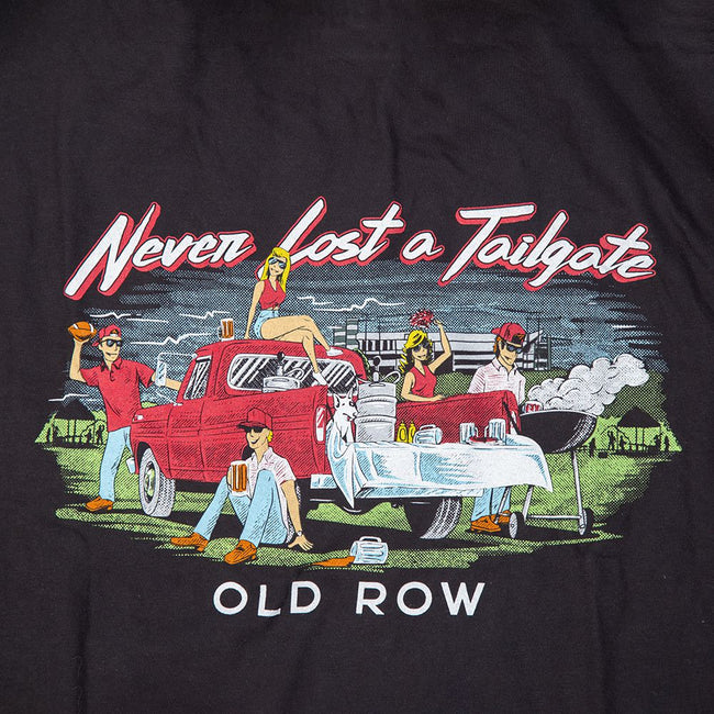 Never Lost A Tailgate Athens Pocket Tee-T-Shirts-Old Row U-Old Row