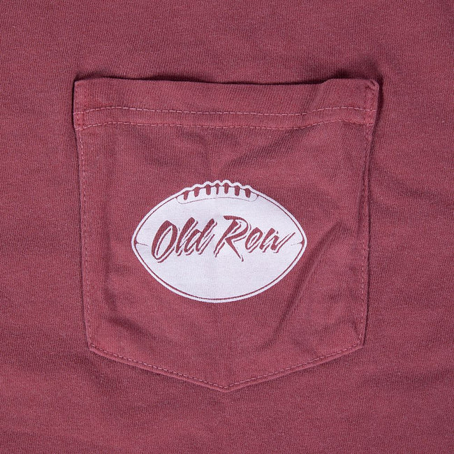 Never Lost A Tailgate Fayetteville Pocket Tee-T-Shirts-Old Row U-Old Row