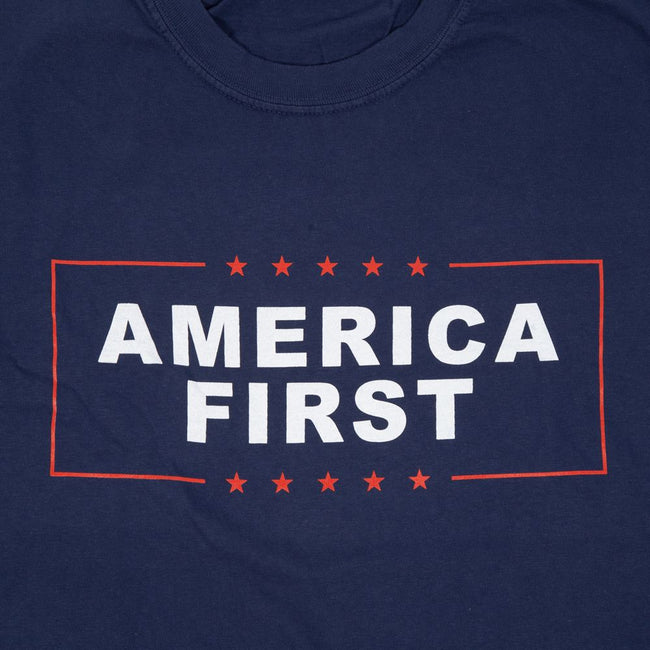 America First Tee-T-Shirts-America First-Old Row