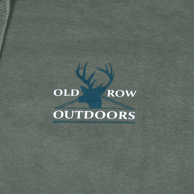 Old Row Outdoors Trophy Buck Pigment Dyed Premium Hoodie-Hoodies-Old Row Outdoors-Old Row