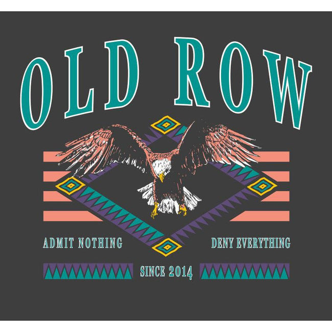 The Bald Eagle Pigment Dyed Premium Crewneck-Crewnecks-Old Row Outdoors-Old Row