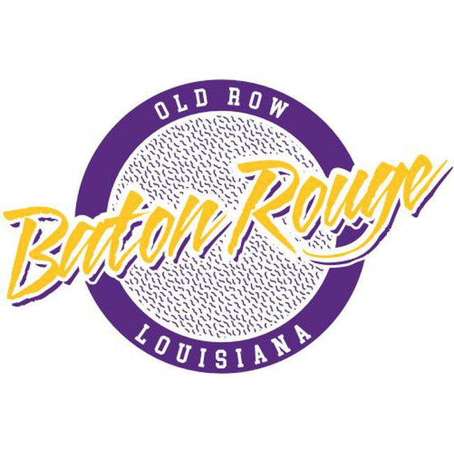 Baton Rouge, Louisiana Circle Logo Pocket Tee-T-Shirts-Old Row U-Old Row
