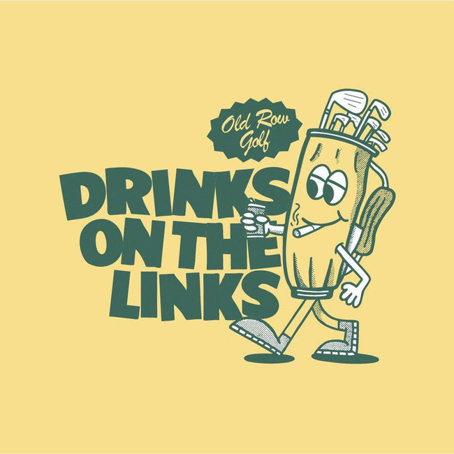 Drinks On The Links Golf Bag Pocket Tee-T-Shirts-Old Row Golf-Old Row