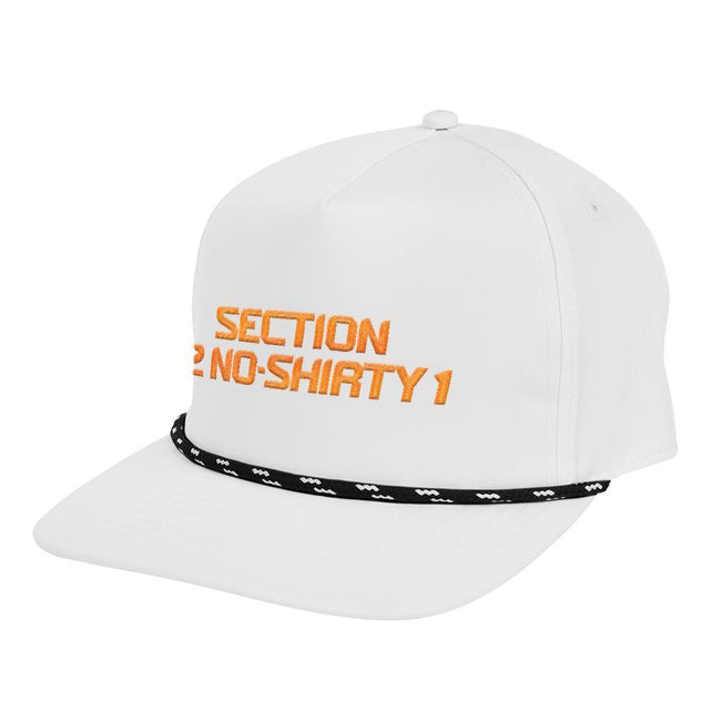 Section 2 No-Shirty 1 Rope Hat-Hats-Old Row U-White-One Size-Old Row