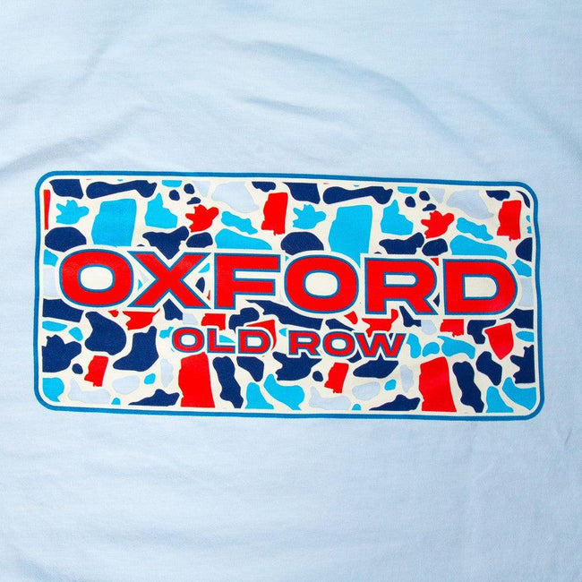 Oxford Camo Pocket Tee-T-Shirts-Old Row U-Old Row