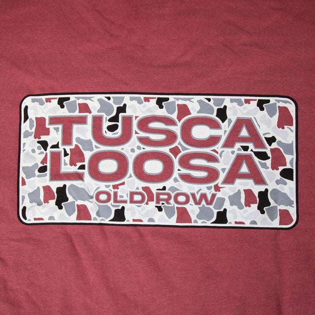 Tuscaloosa Camo Pocket Tee-T-Shirts-Old Row U-Old Row