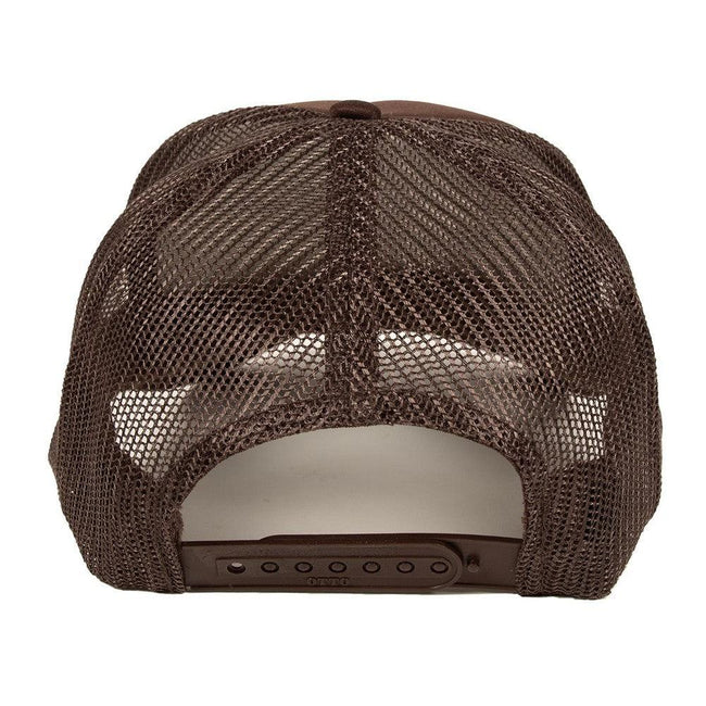 Old Row Outdoors Deer Badge Trucker Hat-Hats-Old Row Outdoors-Brown-One Size-Old Row