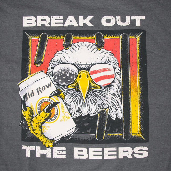 Break Out The Beers Pocket Tee-T-Shirts-The Boozy Collection-Old Row