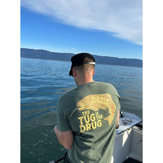 The Tug Is The Drug Pocket Tee-T-Shirts-Old Row Outdoors-Old Row