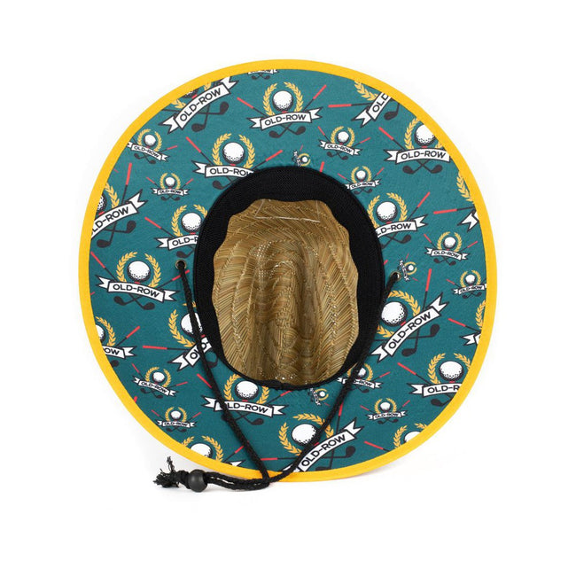 Old Row Golf Straw Lifeguard Hat-Hats-Old Row Golf-Tan-Old Row