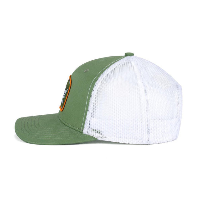 Old Row Forest Mesh Patch Trucker Hat-Hats-Old Row Outdoors-Green-Old Row