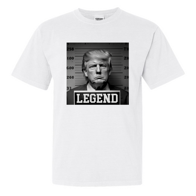 Trump Mugshot Legends Tee - Old Row T-shirts, Clothing & Merch