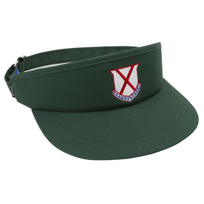 Old Row Crest Tour Visor-Visor-Old Row Golf-Forest Green-One Size-Old Row