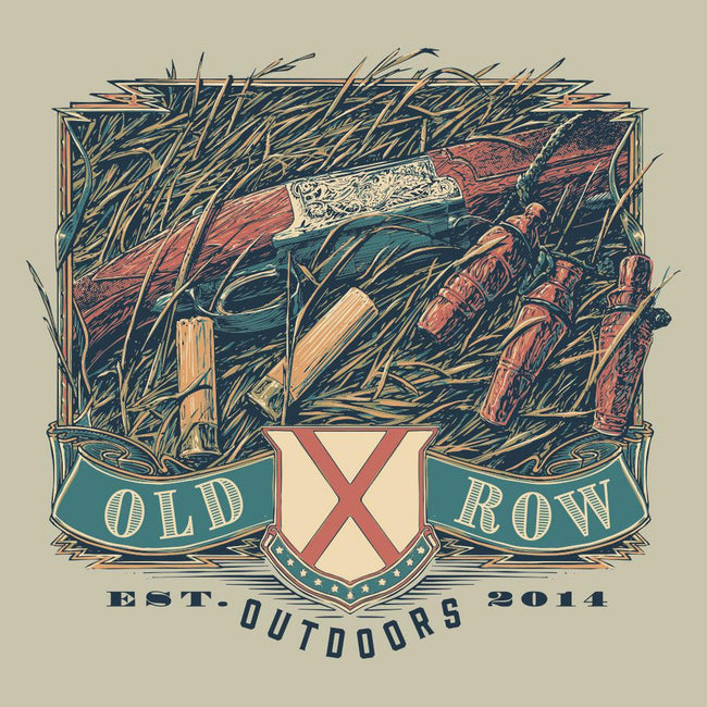 Old Row Outdoors Shells Pocket Tee-T-Shirts-Old Row Outdoors-Old Row