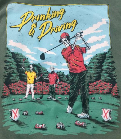 Drinking and Driving Pocket Tee