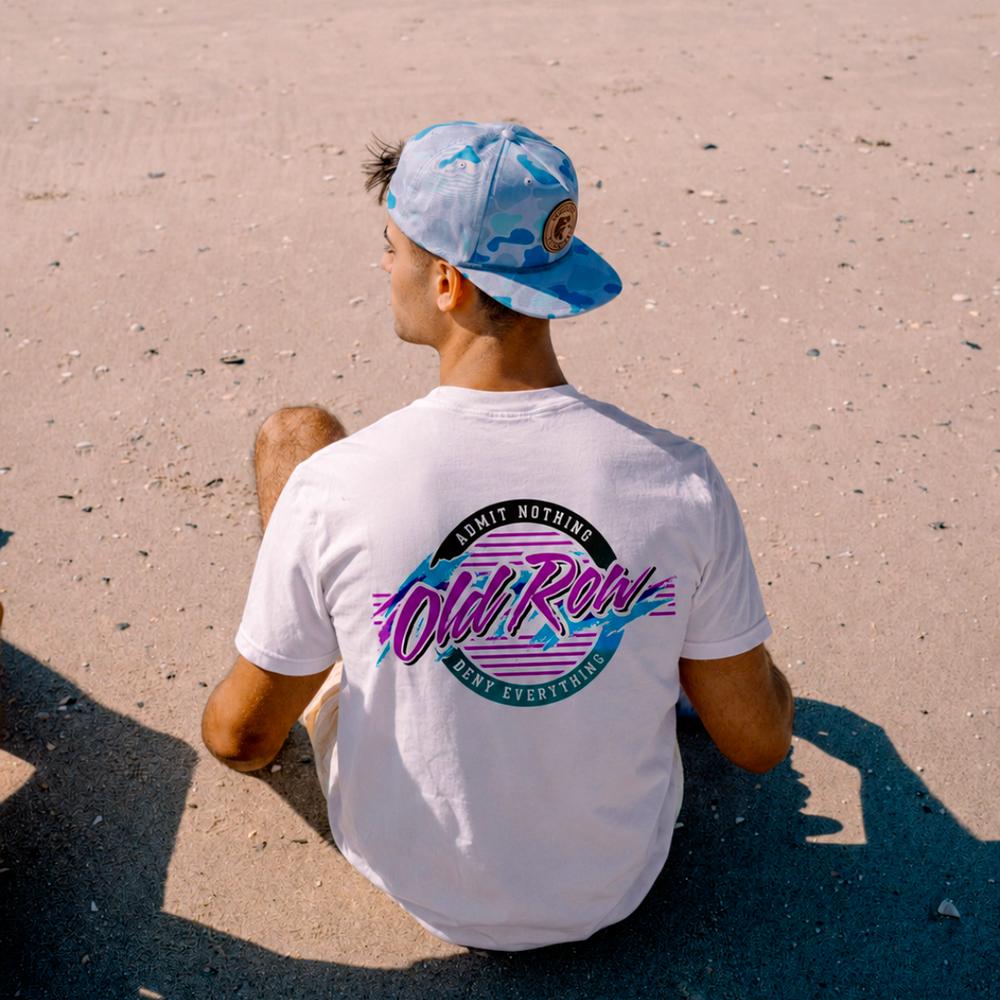 The 90s Circle Logo Pocket Tee-T-Shirts-Old Row Branded-Old Row