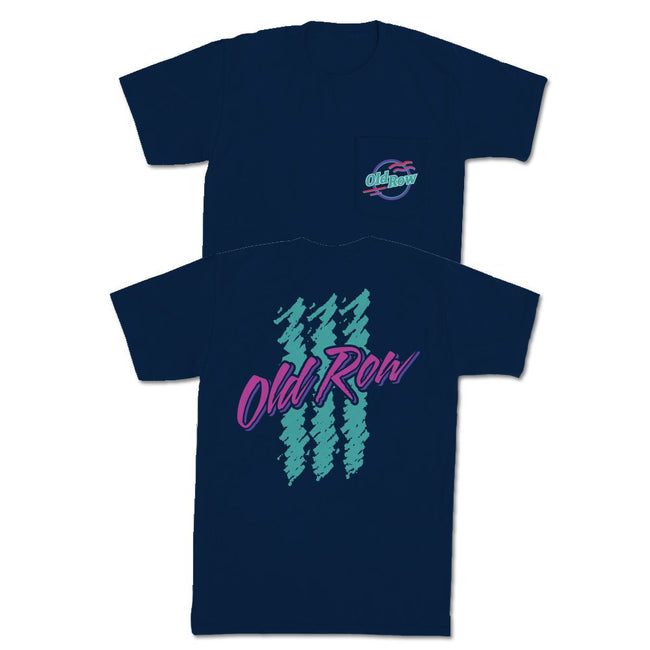 90's Lager Pocket Tee-T-Shirts-The Boozy Collection-BLUE-S-Old Row