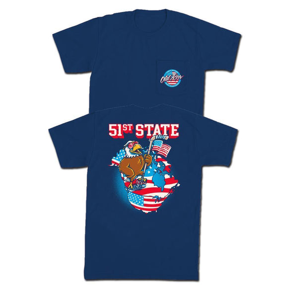 51st State Pocket Tee-T-Shirts-America First-Old Row