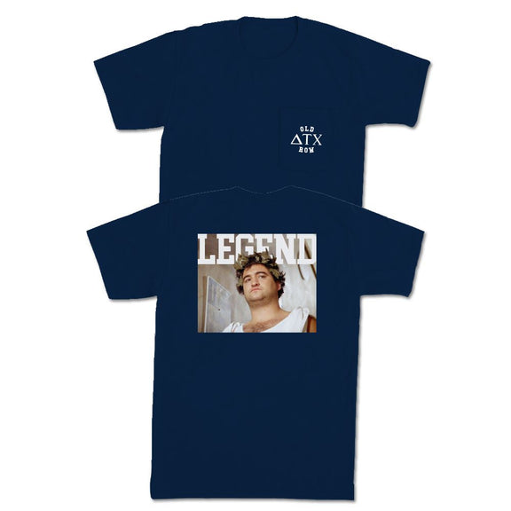 Delta House Pocket Tee-T-Shirts-Old Row Legends-Navy-S-Old Row
