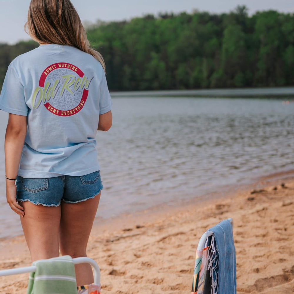Old Row Bright Circle Logo Pocket Tee