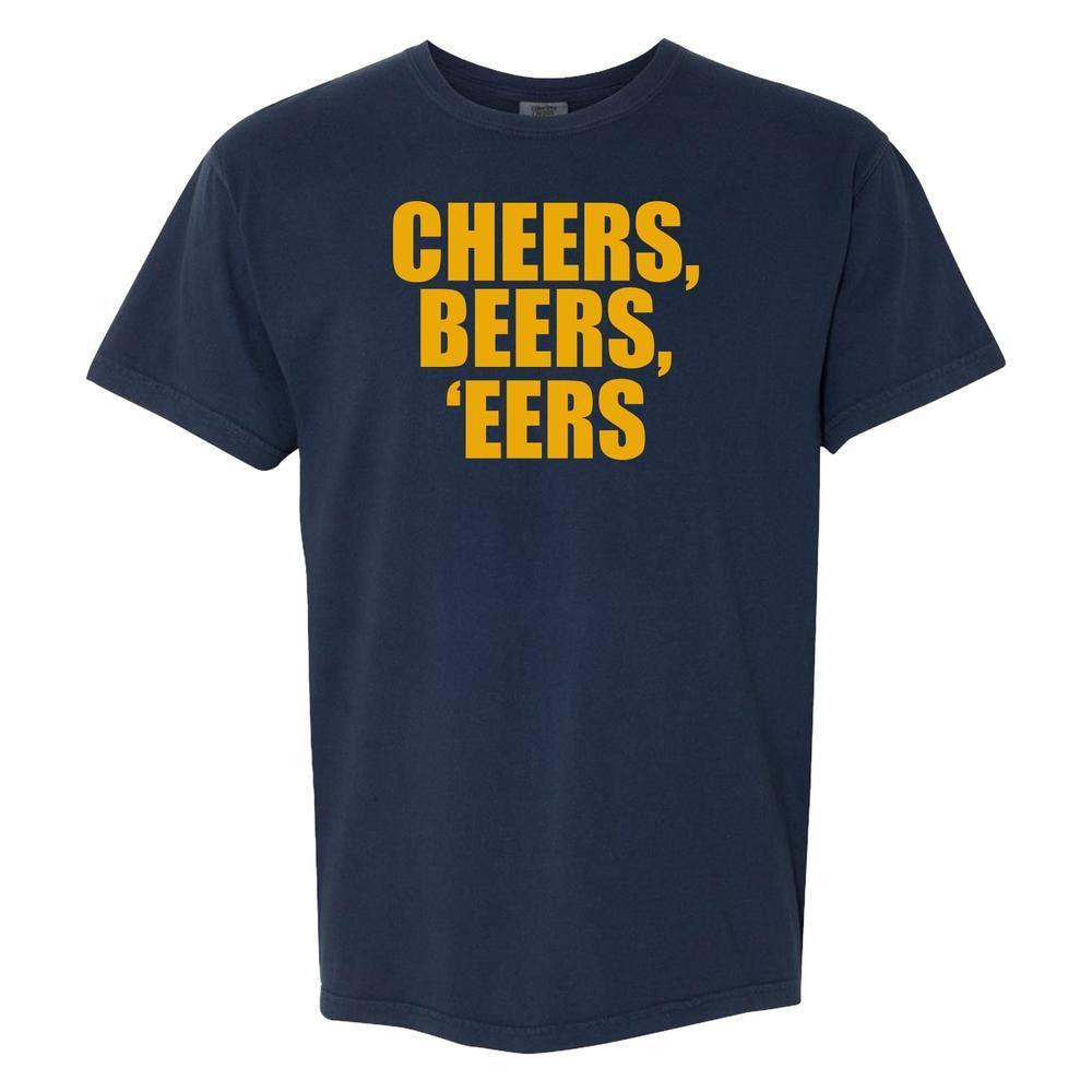 Cheers WV Tee-T-Shirts-Old Row U-Navy-S-Old Row