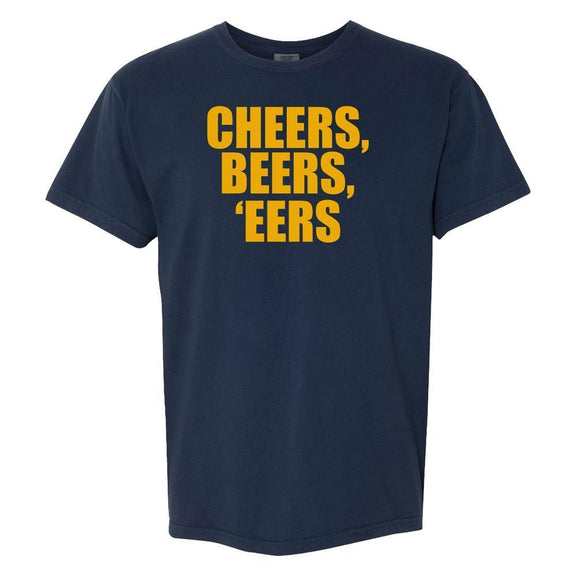 Cheers WV Tee-T-Shirts-Old Row U-Navy-S-Old Row