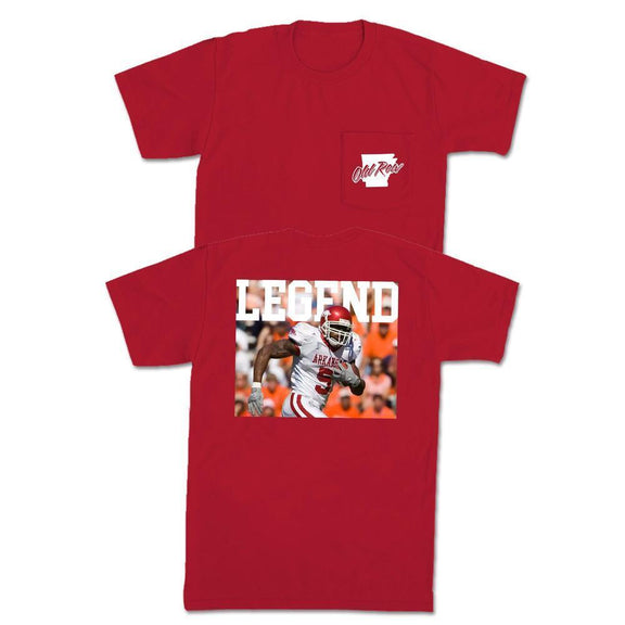 The Fayetteville Legend Pocket Tee-T-Shirts-Old Row U-Red-S-Old Row
