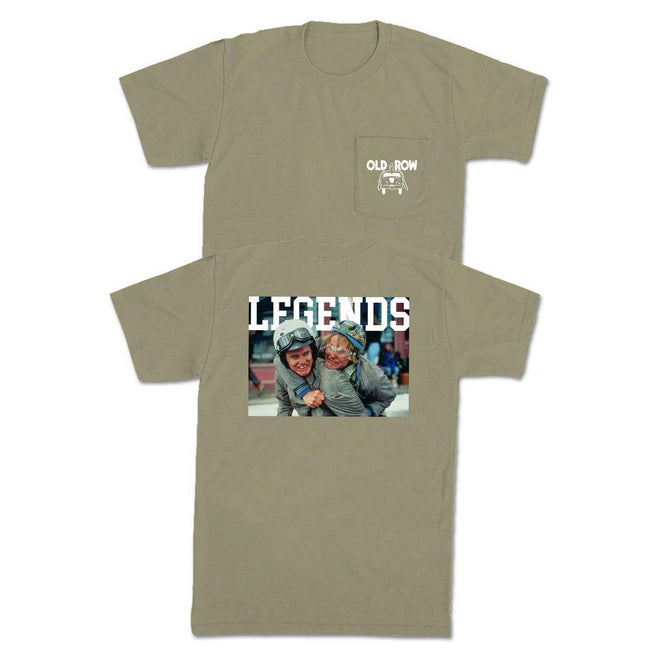 The Harry and Lloyd Pocket Tee-T-Shirts-Old Row Legends-Tan-S-Old Row