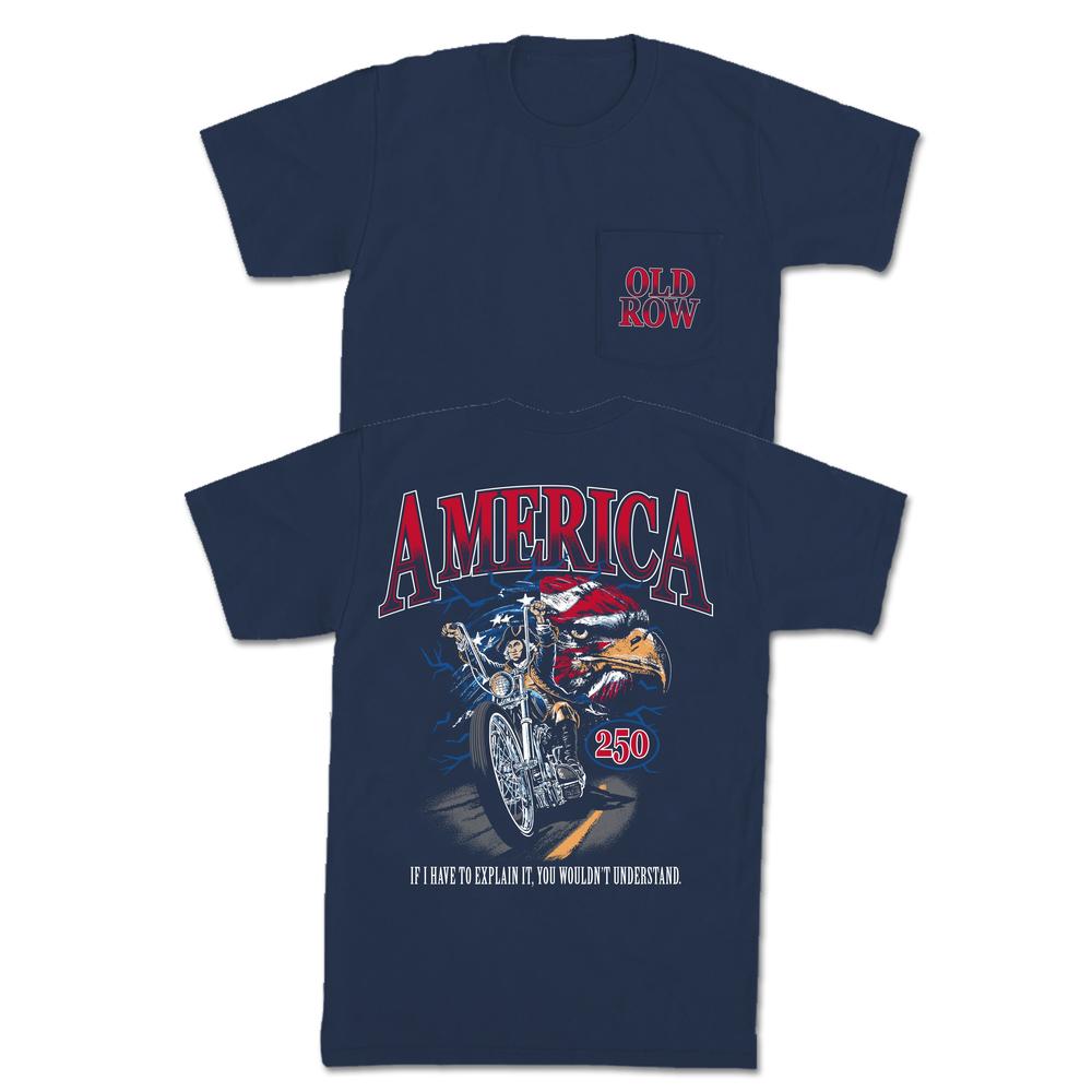 You Wouldn't Understand Pocket Tee-T-Shirts-America First-Old Row