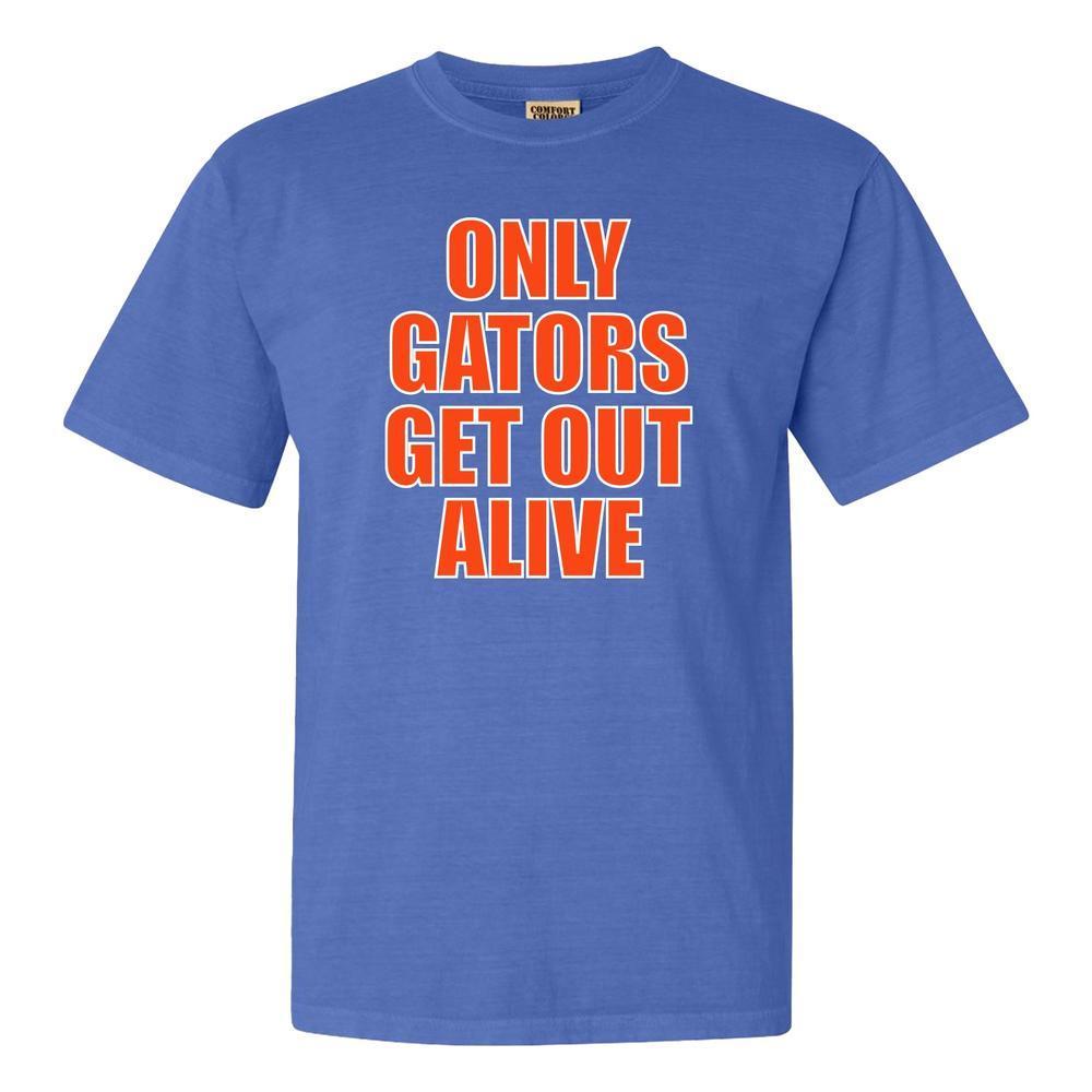 Get Out Alive Tee-T-Shirts-Old Row U-Blue-S-Old Row
