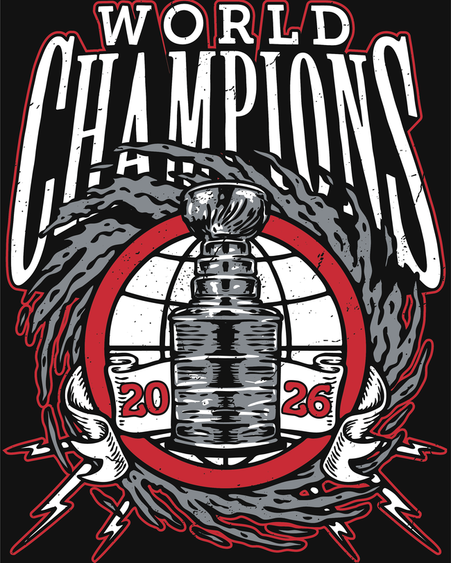 Carolina Hockey Champs Pocket Tee