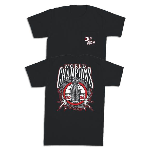 Carolina Hockey Champs Pocket Tee