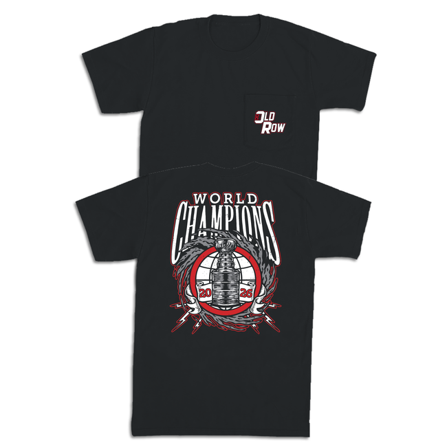 Carolina Hockey Champs Pocket Tee
