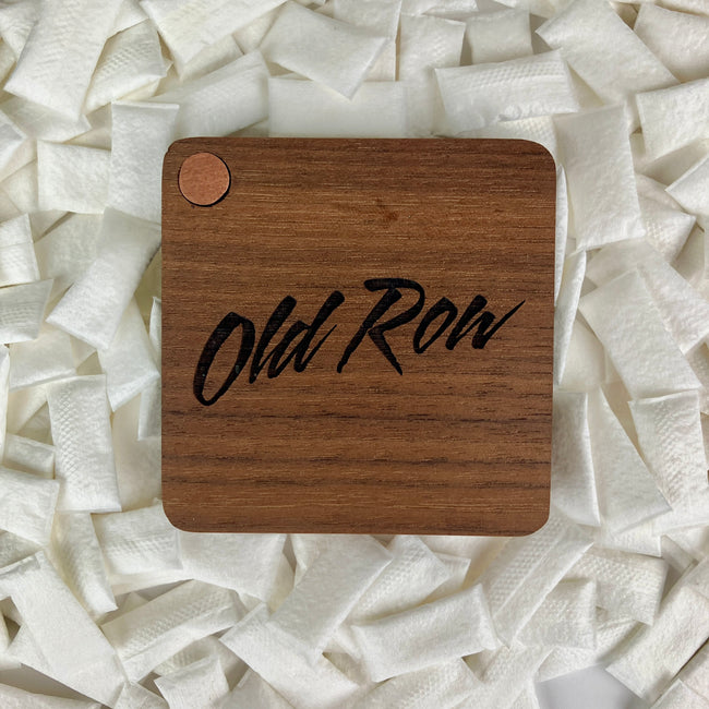 Old Row Wooden Pouch Box