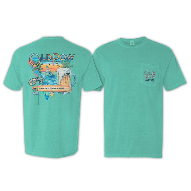 BDTBAB Tropical Pocket Tee-T-Shirts-oldrowwholesale-Old Row
