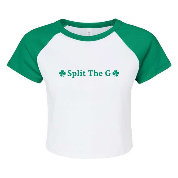 Split The G Ladies Tee-T-Shirts-Rad Chicks-White-XS-Old Row