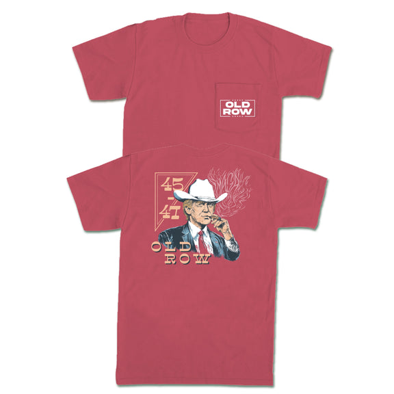 Cowboy Trump Pocket Tee