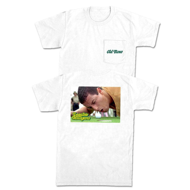 Legalize Mulligans Too Good For Your Home Pocket Tee-T-Shirts-Old Row Golf-White-S-Old Row