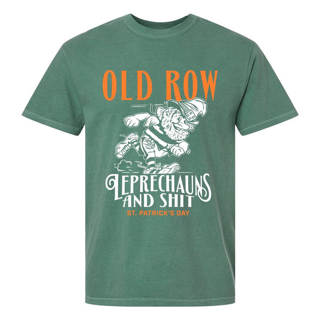 Leprechauns and Shit Tee-T-Shirts-The Novelty Collection-Green-S-Old Row