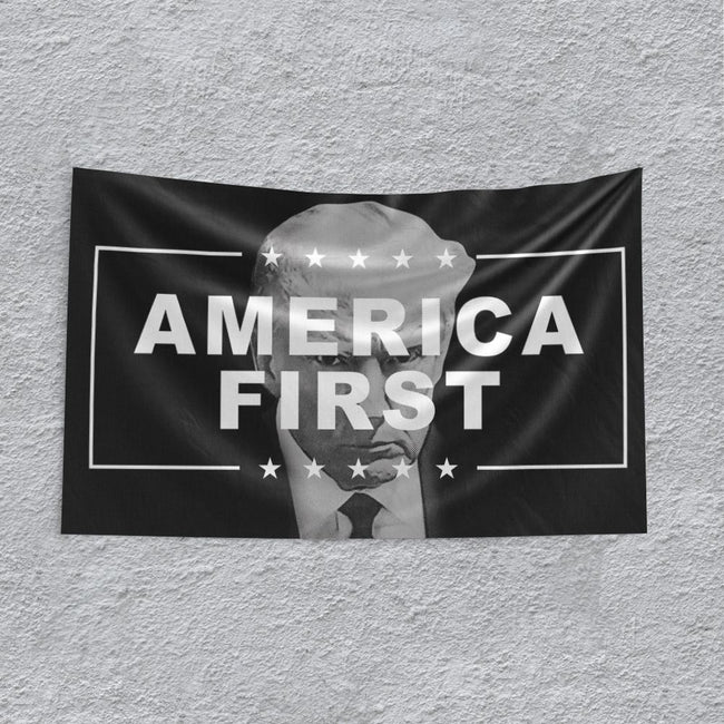 Trump Mugshot Flag