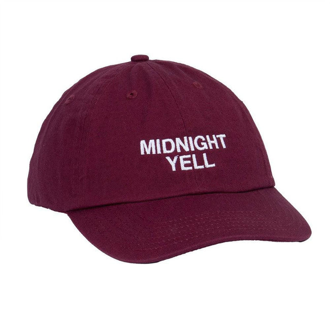 Midnight Yell Dad Hat-Hats-Old Row U-Maroon-Old Row