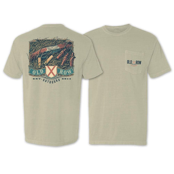 Old Row Outdoors Shells Pocket Tee-T-Shirts-Old Row Outdoors-Old Row