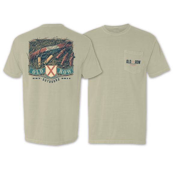 Old Row Outdoors Shells Pocket Tee