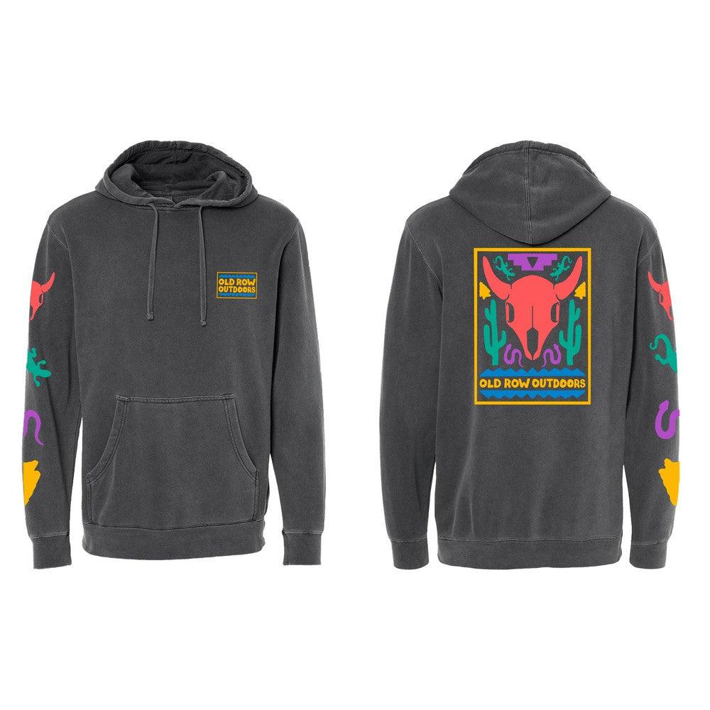 Old Row Outdoors Desert Pigment Dyed Premium Hoodie-Hoodies-Old Row Outdoors-Old Row