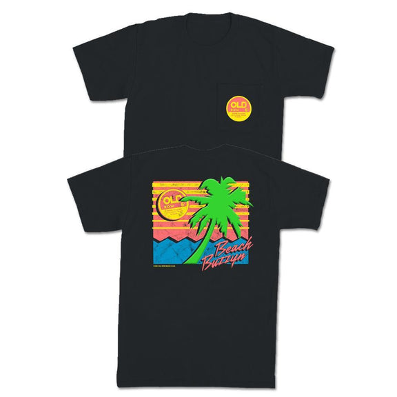 Beach Buzzyn Pocket Tee-T-Shirts-The Novelty Collection-Old Row