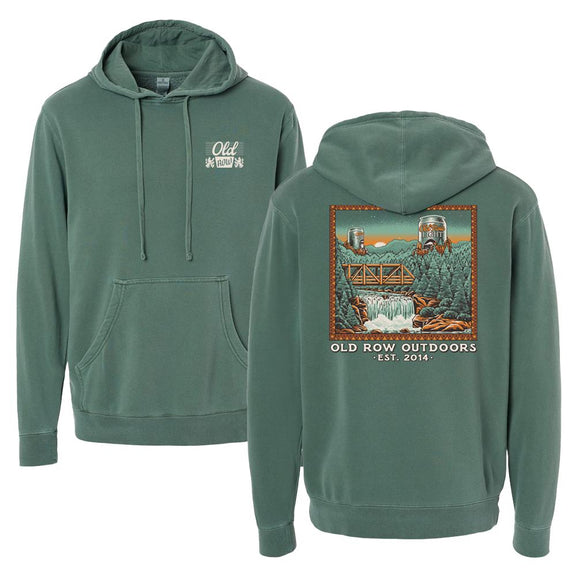 The Beer Mountains Pigment Dyed Premium Hoodie