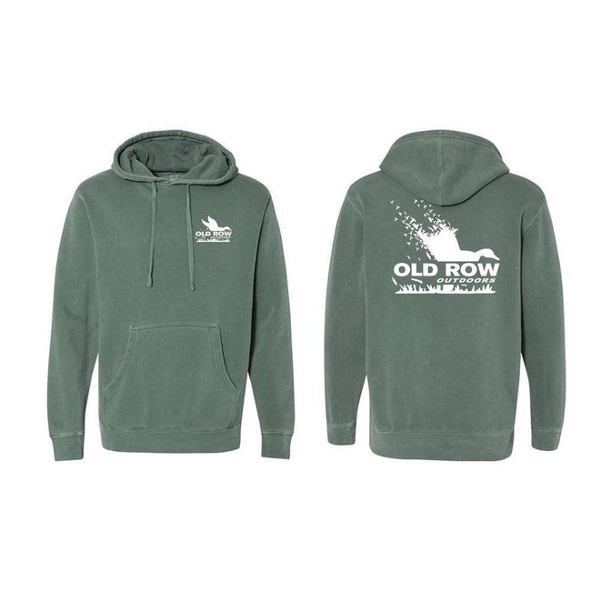 Old Row Outdoors Mallard Pigment Dyed Premium Hoodie-Hoodies-Old Row Outdoors-Old Row