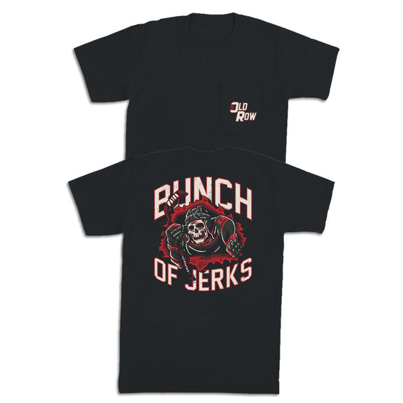 Bunch Of Jerks Pocket Tee-T-Shirts-Old Row-Black-S-Old Row